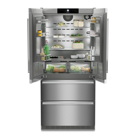 Combina frigorifica French Door Liebherr CBNste 8872 Premium, BioFresh si NoFrost, IceMaker, DuoCooling, 522 l, Clasa E